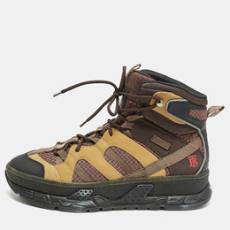 Burberry: Многоцветные ботинки  Union