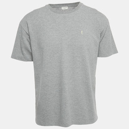 Saint Laurent Paris: Футболка с вышивкой 