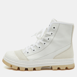 Jimmy Choo: Белые кроссовки 