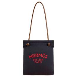 Hermes Женская холщовая сумка через плечо в елочку h000867ekac