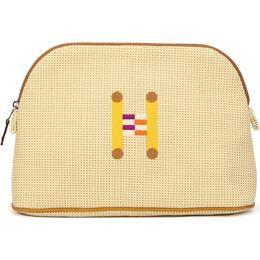 Hermes Сумка боулинг из холста, Lemon with Ochre h103751m01 | lemon with ochre
