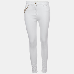 Elisabetta Franchi: Белые джинсы 