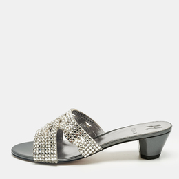 Gina: Серебристые сандалии 