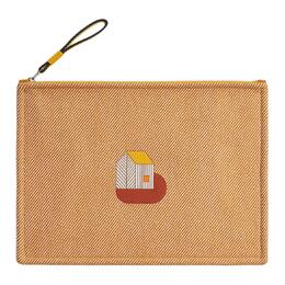 Hermes Войлочная сумка-клатч для детей Оранжевый, Orange h103657m03 | orange
