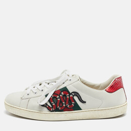 Gucci: Белые кроссовки  Ace