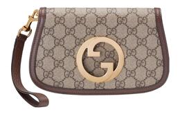 Gucci Кожаный клатч мини на запястье мужской черный 698630-k9gsg-8358