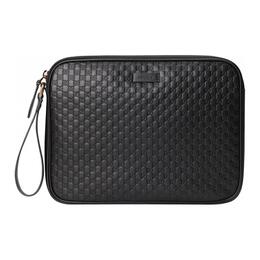 Gucci Женская клатч из коровьей кожи черный 607726-bmj1g-1000