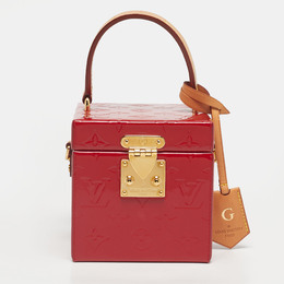 Louis Vuitton Cerise Monogram Vernis Bleecker Box Bag 1231347