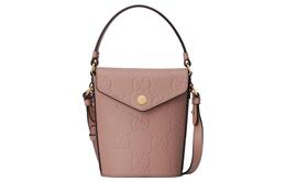 Gucci Кожаная сумка ведро через плечо миниатюрная женская розовая 772795-aac1q-5820