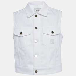 Fendi: Белая куртка 