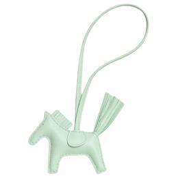Hermes Кожаная сумка Родео Мило унисекс зелёная, Green h064929cafo | green