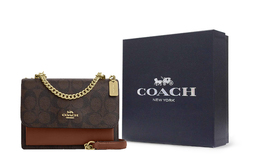 Coach Кожаная сумка через плечо миниатюрная женская c9946-imw6s