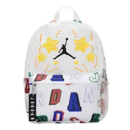 Jordan Полиэстеровый рюкзак обычный унисекс белый, Stars jd2513068td-002(team378-yh x1) | stars
