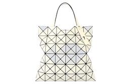 Issey Miyake Люминесцентная поляризационная ПВХ сумка шоппер женская перламутрово-желтая bb36-ag913-56