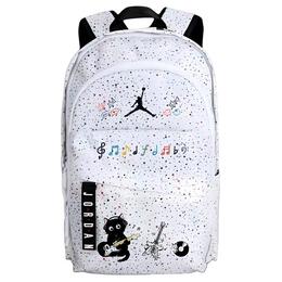 Jordan Полиэстеровый рюкзак обычный унисекс Baby's Breath, Music Symbol with Charm jd2133032gs-008(team378-mg f2) | music symbol with charm