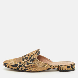 Tory Burch: Чёрные сабо 