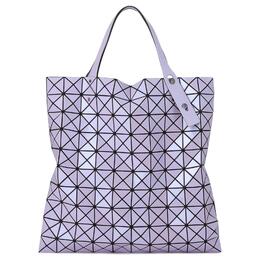 Issey Miyake Поливинилхлоридная сумка-шоппер через плечо унисекс фиолетовая bb51-ag523-80
