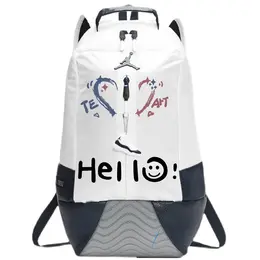 Jordan Ретро рюкзак 11 из полиэстера унисекс белый, Heart ha4470-100(team378-yh x1) | heart