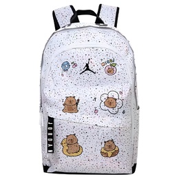Jordan Полиэстеровый рюкзак унисекс белый, Capybara jd2133032gs-008(team378-sm p4) | capybara