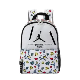 Jordan Полиэстеровый рюкзак унисекс белый, Leverage Principle dz3755-100(team702-a5) | leverage principle