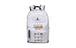 Jordan Полиэстеровый рюкзак унисекс белый, White jd2133032gs-008(team378-sm p4) | white