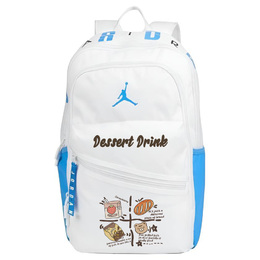 Jordan Полиэстеровый рюкзак с термопереносом сине-белый унисекс, Puffy Bear jd2443001ad-003(team378-xx p4) | puffy bear