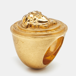 Versace: Кольцо  Icon Medusa