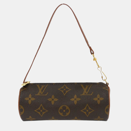 Louis Vuitton: Коричневая сумка  Papillon
