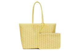 Lacoste ПВХ хозяйственная сумка через плечо женская большая желтая, Yellow nf4344zen54 | yellow