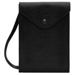 Lemaire Кожаная сумка через плечо, женская черная Crossbody Bag sl0019-ll0072-999