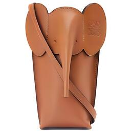 Loewe Миниатюрная кожаная сумка через плечо женская бежевая c623b02x10-tan