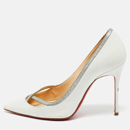 Christian Louboutin: Белые туфли 
