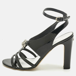 Chanel: Чёрные сандалии 