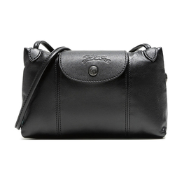 Longchamp Сумка через плечо мини женская черная 1061757001