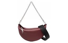 Longchamp Сумка через плечо с тисненым логотипом и цепным ремнем 10224hds261