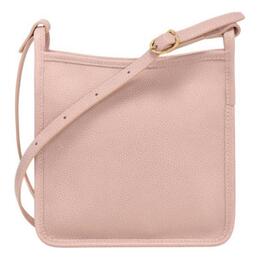 Longchamp Кожаная поясная сумка маленькая женская бежевая 10138021542