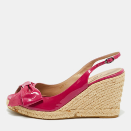 Valentino: Фиолетовые мокасины 