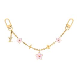 Louis Vuitton Сумка через плечо Takashi Murakami с цветущей сакурой и цепочкой, Gold m02540 | gold