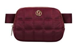 Lululemon Повсюду полиэстер поясная сумка унисекс бордовый, Burgundy lu9bhis-019806 | burgundy