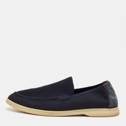 Loro Piana: Синие мокасины 