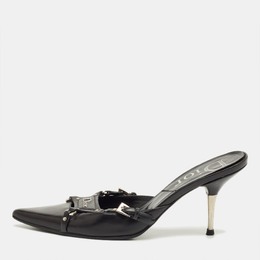 Dior: Чёрные сабо 