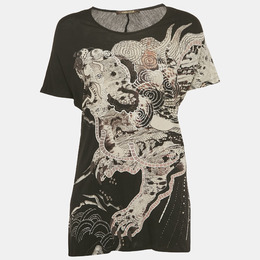 Roberto Cavalli: Чёрная футболка 