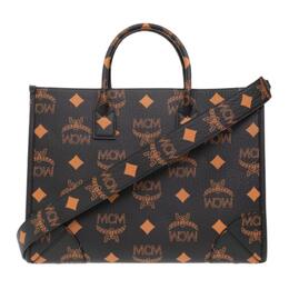 MCM Сумка тоут из кожи наппа mwtdabo02bk001