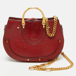 Chloe: Красная поясная сумка 