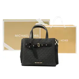 Michael Kors Женская черная холщовая сумка через плечо 35h0gu5s1b-black