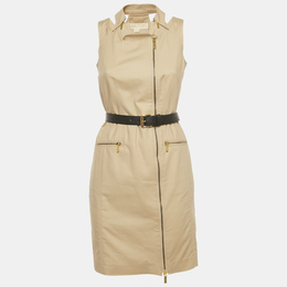 MICHAEL Michael Kors: Бежевое платье 