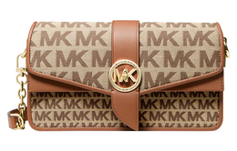 Michael Kors Зеленая кожаная сумка через плечо 30t2ggrl2i-015