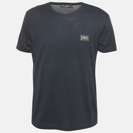 Dolce & Gabbana: Синяя футболка  T