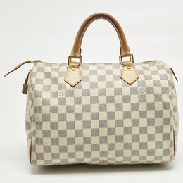 Louis Vuitton Damier Azur Canvas Speedy 30 Bag 1209709