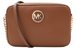 Michael Kors Кожаная сумка кроссбоди через плечо Fulton 38s8cftc3l-luggage